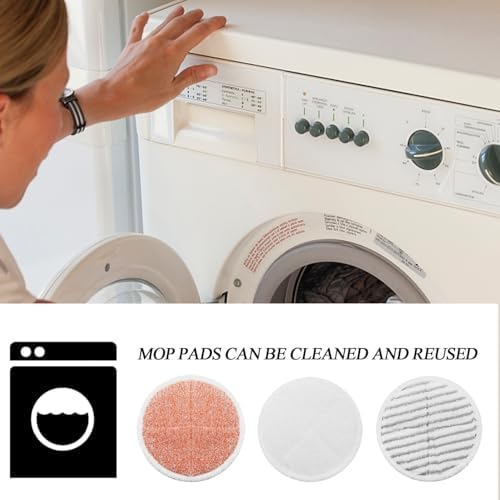 BeiLan Spin Wave Mop Pads 12 Pack Replacement for Bissell