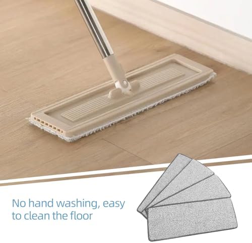4pcs Microfiber Mop Pads Refill for Tile and Marble