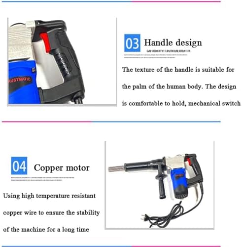 1400W Electric Needle Scaler for Rust and Paint Removal