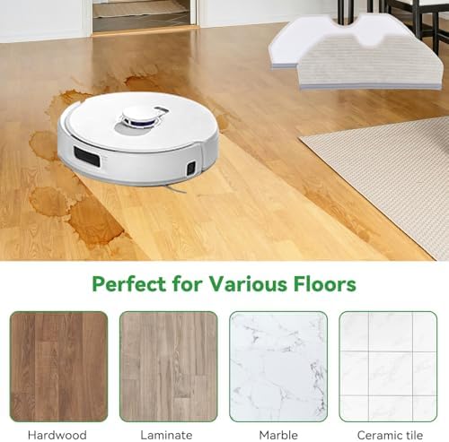 Sgizoku Mop Pads for Narwal Freo X Plus - 6Pack Washable Reusable
