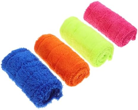 Coral Fleece Mop Replacement Pads 4 Pack Reusable