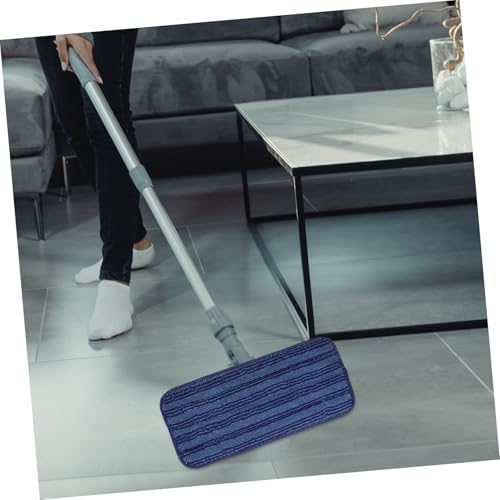 PACKOVE Reusable Microfiber Mop Pads for Wet Dry Floor Cleaning