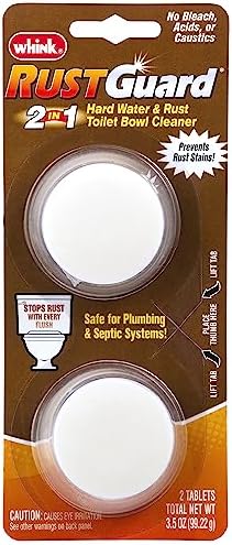 RUSTGuard Toilet Bowl Cleaner Tablets 4 oz
