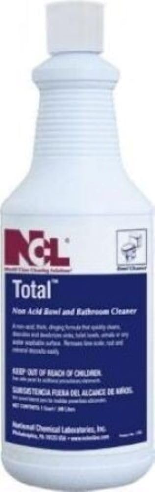 Total Bowl and Bathroom Cleaner Non-Acid Formula 6 Pack