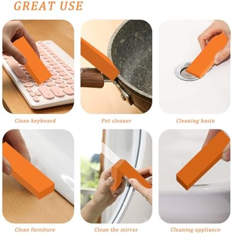 Muzrunq Stainless Steel Rust Remover Rubber Eraser 5PCS