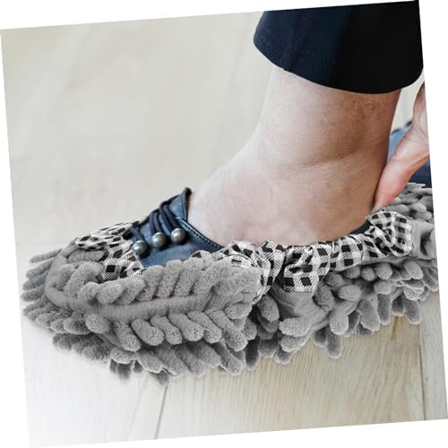 CALLARON Microfiber Mop Slippers 2 Pairs