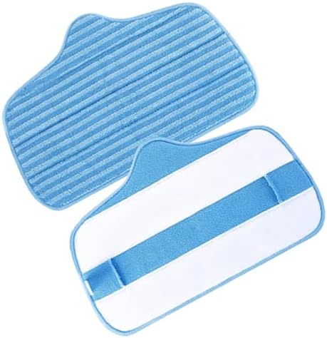 2pcs Microfiber Mop Pads for Efficient Floor Cleaning