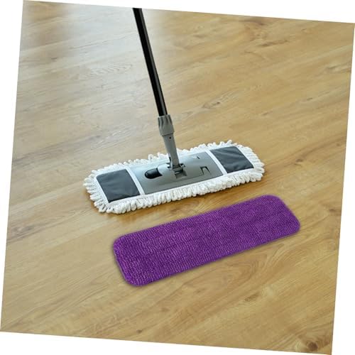 2Pcs Reusable Microfiber Mop Pads for Efficient Floor Cleaning 1