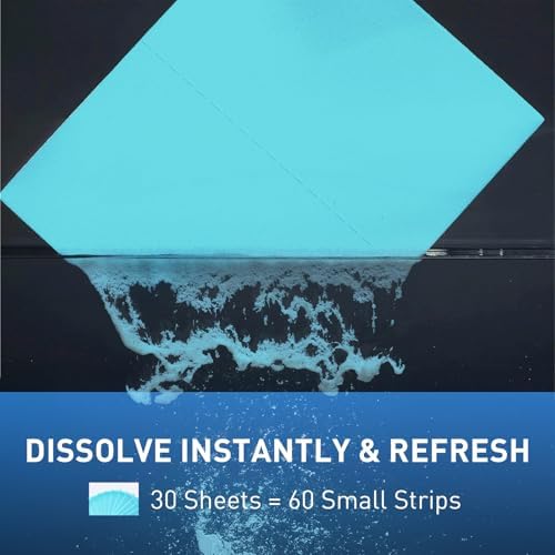 YUCO Toilet Cleaner Sheets 60 Washes No Splash Fresh Scent