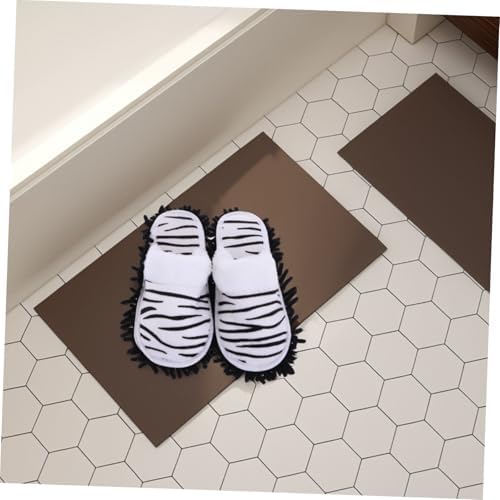 Minkissy Detachable Mop Slippers for Women