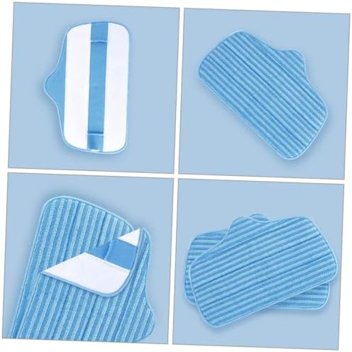 2pcs Reusable Microfiber Mop Pads for Hardwood Floors