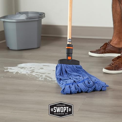 SWOPT Microfiber Wet Mop With 60 Handle