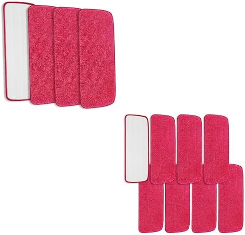 48 Pack Microfiber Mop Pads for Rubbermaid Reveal Spray Mop
