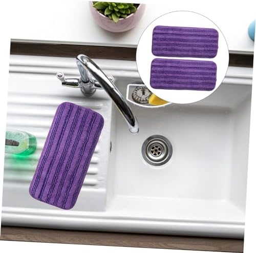 2pcs Microfiber Mop Pad Refill Washable