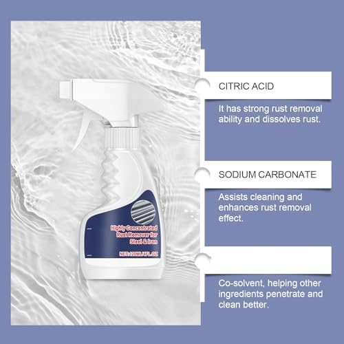 Heavy Duty Metal Rust Remover Spray with Deep Penetration