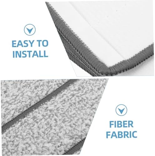 4PCS Microfiber Mop Pads Replacements for Wet Dry Mopping