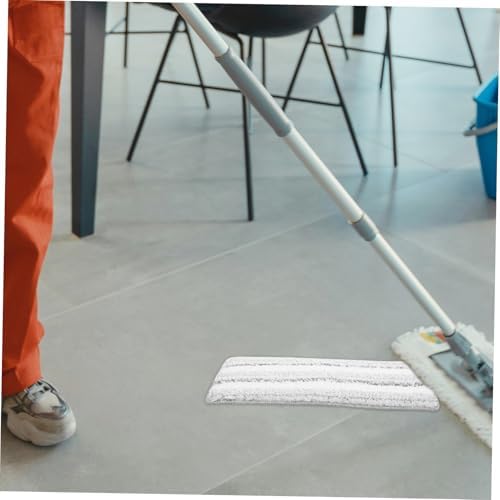 3Pcs Striped Self-Adhesive Mop Pad Refills for Flat Mops