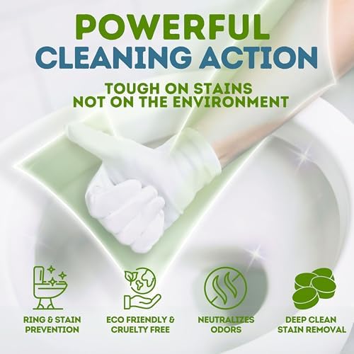 Bubbleburps Toilet Cleaner Sheets Tablets Combo