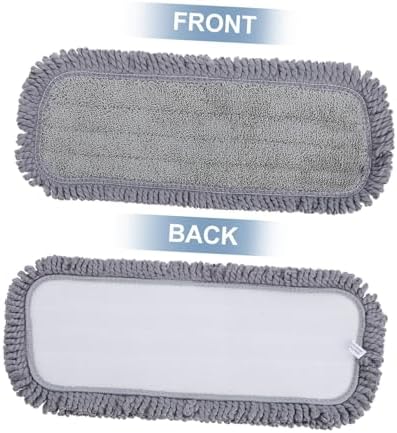2pcs Microfiber Mop Pads for Efficient Floor Cleaning 1