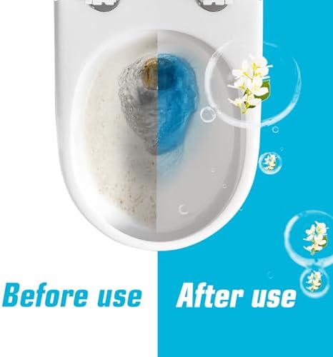 MMIOFANT Toilet Cleaner Tablets in Bottle 2 Pack