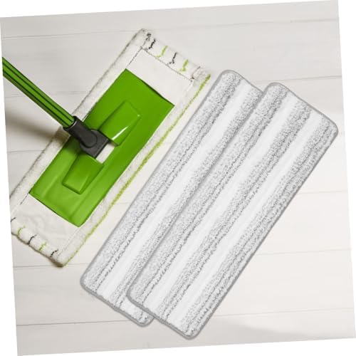 2pcs Reusable Floor Mop Refills for Easy Cleaning