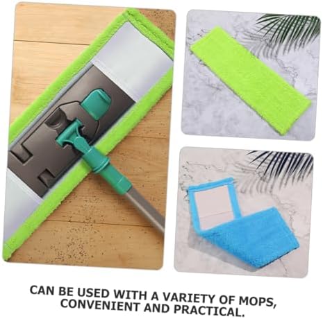 Ipetboom 2pcs Coral Fleece Mop Replacement Pads