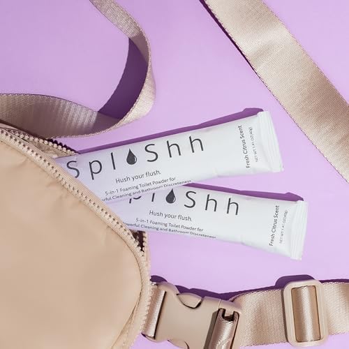 SplaShh 5 in 1 Toilet Bowl Cleaner 30 Powder Packets