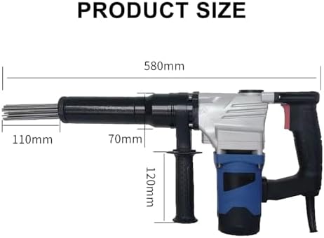110V 220V Electric Needle Scaler with 1100W Motor
