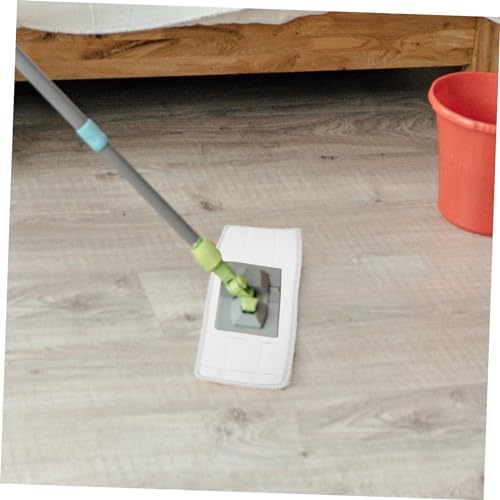 2pcs Reusable Fiber Mop Pads for Hardwood and Vinyl Floors