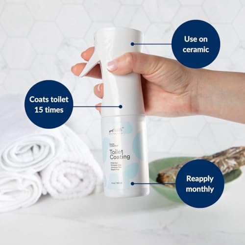 spotLESS MATERIALS Toilet Coating Spray - Easy Clean and Stain Resistant