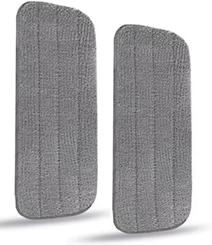 CLDREAM Microfiber Mop Pads Replacement - 2Pcs Wet Dry Floor Cleaner