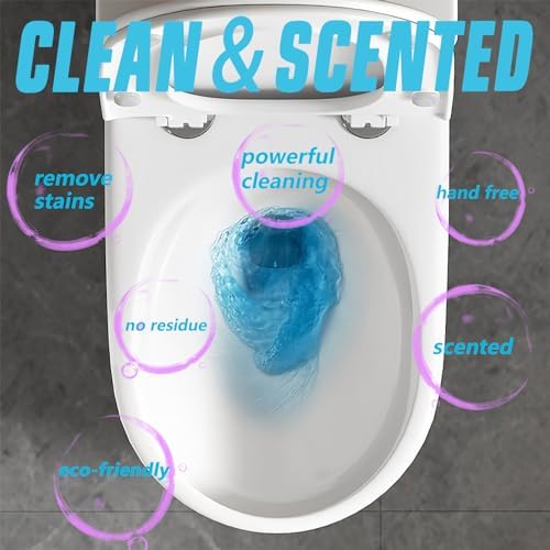 MMIOFANT Toilet Cleaner Tablets in Bottle 2 Pack