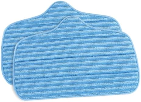 2pcs Reusable Microfiber Mop Pads for Hardwood Floors