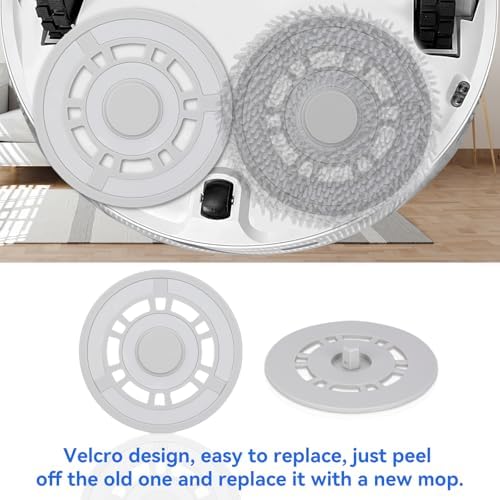 Sgizoku Mop Pad Plate Holder Replacement for Dreame Xiaomi Robot Vacuums