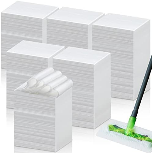 Zubebe 600 Pcs Disposable Dry Mop Refills