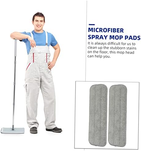 Minkissy 5-Pack Washable Dust Mop Pads for Commercial Use