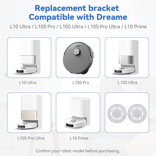 Sgizoku Mop Pad Plate Holder Replacement for Dreame Xiaomi Robot Vacuums