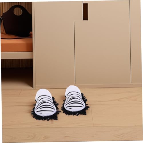Minkissy Detachable Mop Slippers for Women
