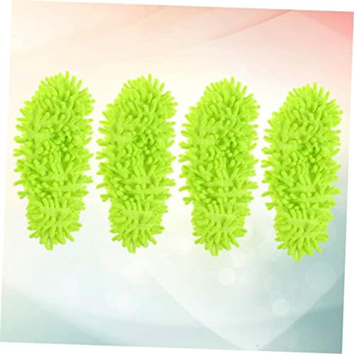 CALLARON Mop Caps Chenille Dust Mop Slippers 4 Pcs 1