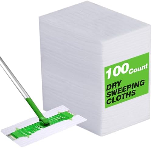 TETEPV Dry Sweeping Cloths for Swiffer 100 Count