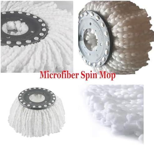 5PCS Universal Spin Mop Head Refill for Standard 360 Spin Magic Mop