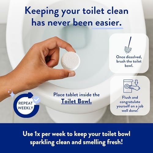 THE CLEAN PEOPLE Toilet Bowl Cleaner Tablets 24 Count 1