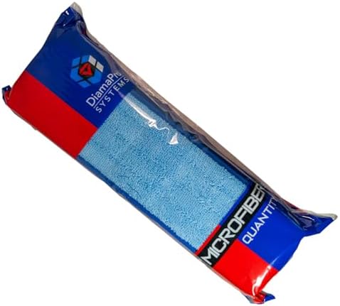 DiamaPro Microfiber 18 Inch 10-Pack Mop Pads