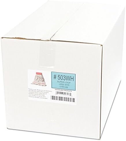 Boardwalk 503WHCT Super Loop Wet Mop Head - 12 Per Carton