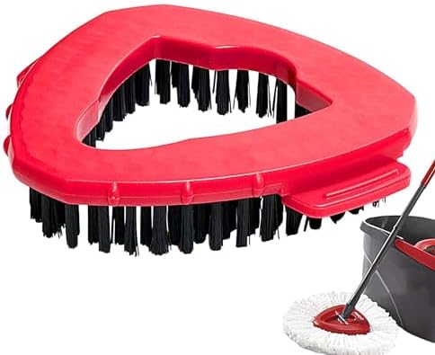 Rotating Scrub Brush Head for Mop 180-Degree Swivel Replacement