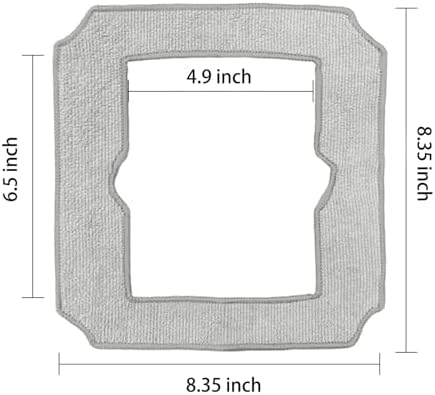 JZSTARINGE Mopping Pads for ECOVACS Winbot Mini Replacement