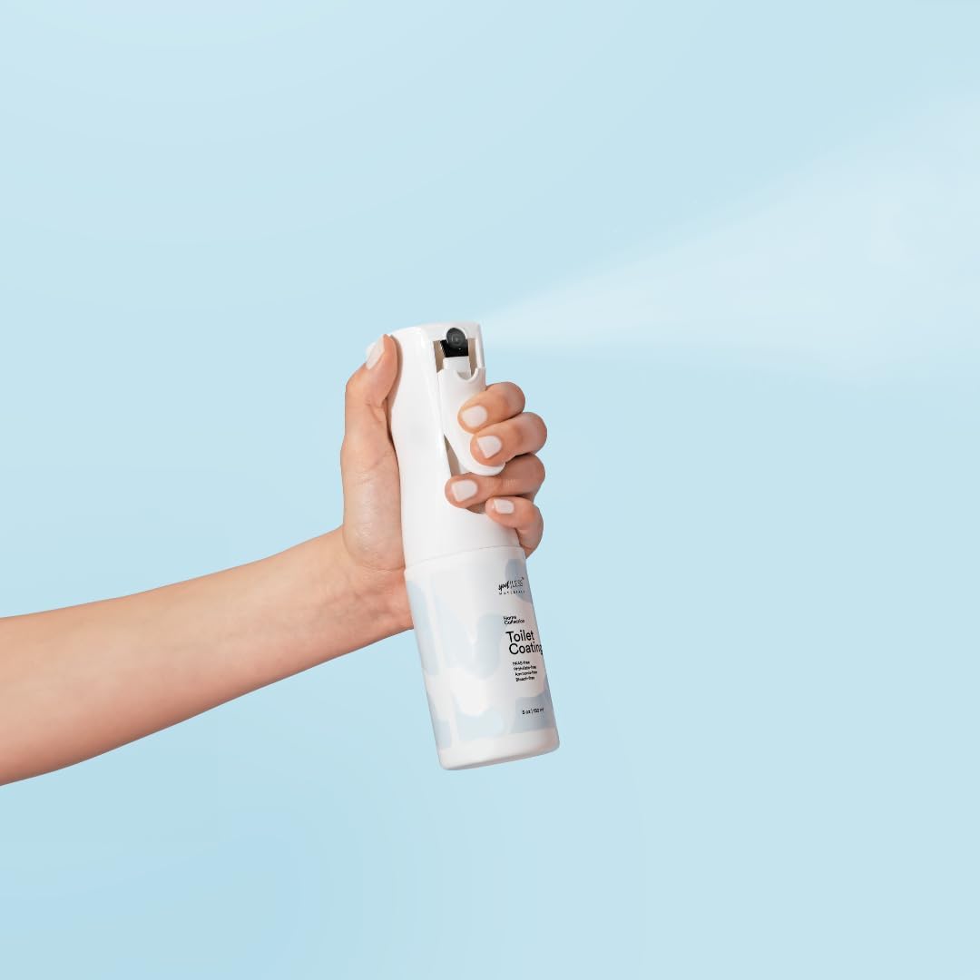 spotLESS MATERIALS Toilet Coating Spray - Easy Clean and Stain Resistant