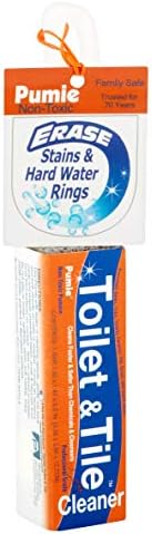PUMIE Toilet Bowl Ring Cleaner with Handle 2 Pack