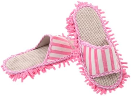 Minkissy 1 Pair Mop Slippers for Women