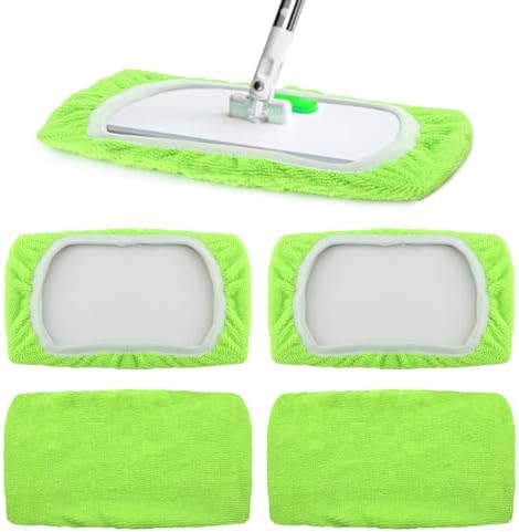 Stankey Up 4-Pack Microfiber Mop Pads for Swiffer Sweeper